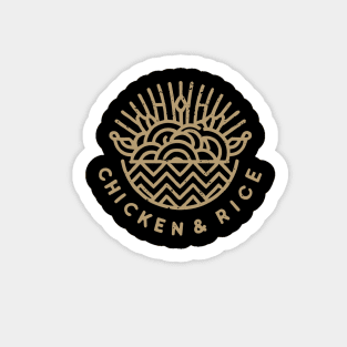 Chicken and Rice Sticker